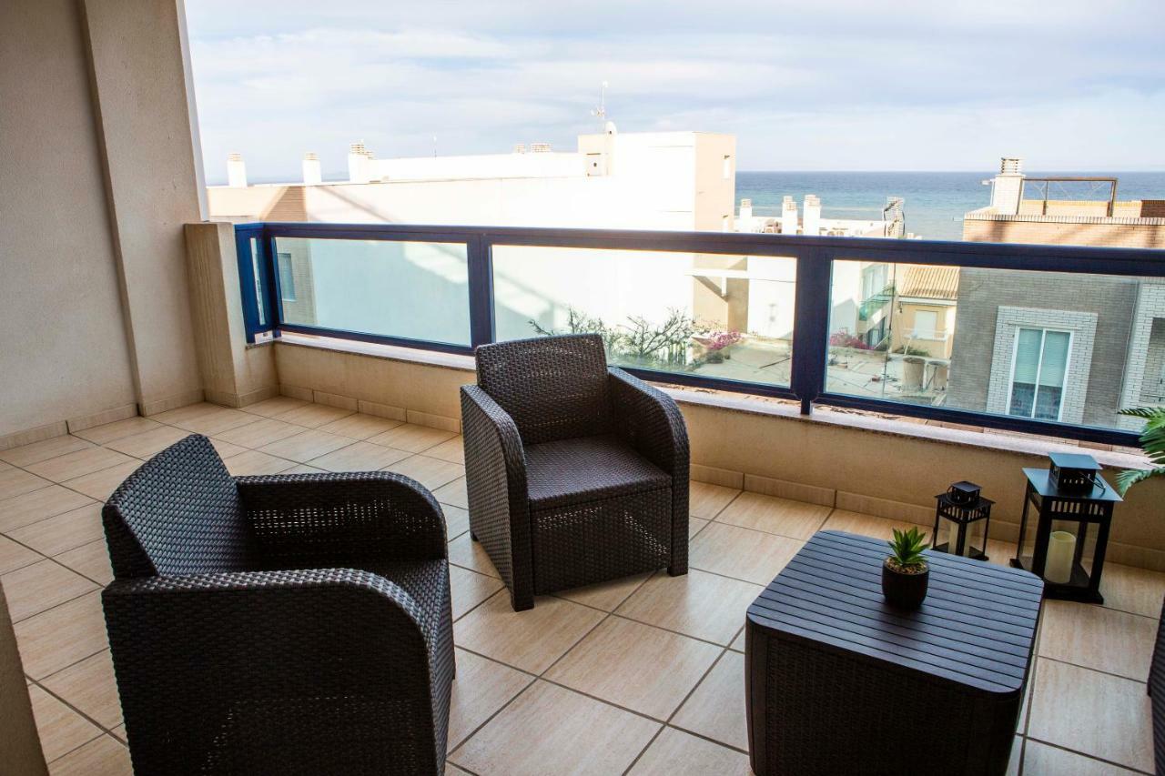 Apartment Las Sirenas, Wifi 100 Mb, Sea View Roquetas de Mar Exterior foto