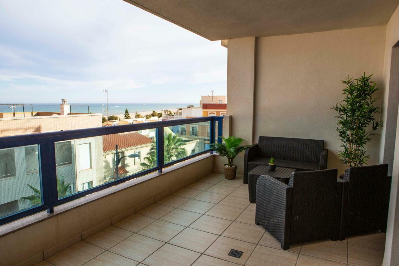 Apartment Las Sirenas, Wifi 100 Mb, Sea View Roquetas de Mar Exterior foto